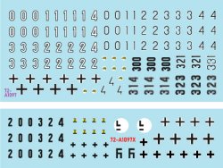 画像2: STAR DECALS[SD72-A1097]1/72 WWII ドイツティーガーI 第503重戦車大隊＃1 1943 極初期型 初期型 中期型