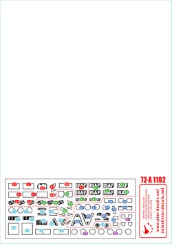 画像2: STAR DECALS[SD72-A1102]1/72 現用 ISAF アフガニスタン＃3 ブルガリア/ハンガリー/ポルトガル平和維持軍 BRDM-2 BTR-80A パナールVBL
