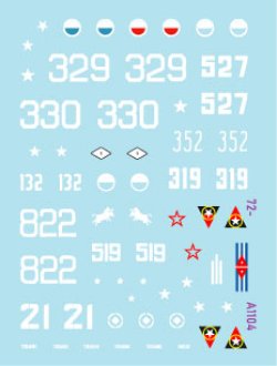 画像3: STAR DECALS[SD72-A1104]1/72 現用 キューバ軍の戦車とAFV＃2 T-34/85 IS-2M T-54A/55/62A ZSU-57-2 BRDM-2(9P122)