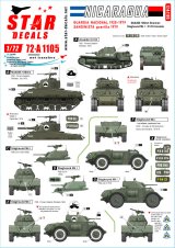 STAR DECALS[SD72-A1105]1/72 現用 ニカラグア 国家警備隊とサンディニスタ民族解放戦線