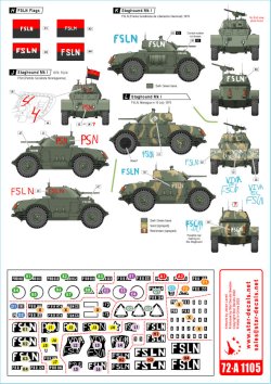 画像3: STAR DECALS[SD72-A1105]1/72 現用 ニカラグア 国家警備隊とサンディニスタ民族解放戦線
