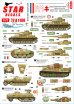 画像1: STAR DECALS[SD72-A1108]1/72 WWII FFI＃1 フランス国内軍(FFI)に鹵獲されたドイツ戦車 IV号戦車H型最終型 SdKfz251D パンツァーヴェルファー ティーガーI へッツアー (1)