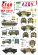 画像1: STAR DECALS[SD72-A1112]1/72 現用 ウクライナの戦争＃1 アゾフ大隊のBRDM-2 UAZ-469 UAZ-452ブハンカ ZSU-23搭載MT-LB(2014-2022年) (1)