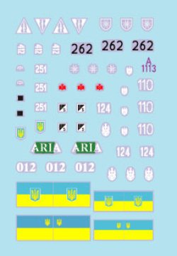 画像2: STAR DECALS[SD72-A1113]1/72 現用 ウクライナの戦争＃2 ウクライナ軍の装甲戦闘車輌 BRDM-2 BMP-1P BMP-2(2022年)