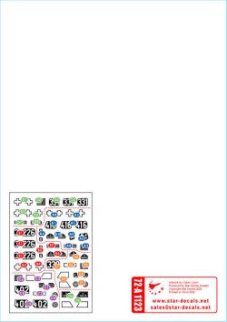 画像2: STAR DECALS[SD72-A1123]1/72 WWII ドイツ 西部戦線のSd.Kfz.250"ノイ"＃2 武装親衛隊マーキング集 第11 SS義勇装甲擲弾兵師団ノルトラント/第12 SS装甲師団ヒトラーユーゲント