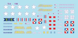 画像2: STAR DECALS[SD72-A1180]1/72 WWII アフリカのフランス軍戦闘車両＃5 第1胸甲騎兵連隊/第2アフリカ騎兵連隊のM4A4シャーマン 1943/44年