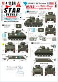 STAR DECALS[SD72-A1184]1/72 現用 ベトナム戦争のM113＃2 第50歩兵(機械化)連隊第1大隊のM113A1 ACAV