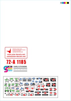 画像3: STAR DECALS[SD72-A1185]1/72 現用 ベトナム戦争のM113＃3 第17騎兵連隊第1大隊/第5歩兵(機械化)連隊第1大隊/第50歩兵(機械化)連隊第1大隊のM577A1コマンドポスト