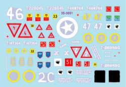 画像2: STAR DECALS[SD35-3001]1/35 WWII イギリス 1944-45年北西ヨーロッパ戦線の英軍シャーマン・ファイアフライ戦車 Mk.ICハイブリッド/Mk.ICハイブリッド「チューリップ」/Mk.VC