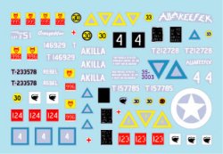 画像2: STAR DECALS[SD35-3003]1/35 WWII イギリス 1944年フランスの英軍シャーマン戦車 Mk.VCファイアフライ/Mk.Iハイブリッド/Mk.II/Mk.III