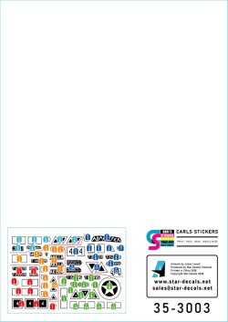 画像3: STAR DECALS[SD35-3003]1/35 WWII イギリス 1944年フランスの英軍シャーマン戦車 Mk.VCファイアフライ/Mk.Iハイブリッド/Mk.II/Mk.III