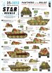 画像1: STAR DECALS[SD35-3012]1/35 WWII ドイツ バルジの戦いのパンサー戦車 アルデンヌ1944/45年 ノルトヴィント作戦 パンサー戦車G型後期型/パンサー指揮戦車G型 (1)