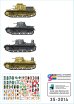 画像3: STAR DECALS[SD35-3014]1/35 WWII ドイツ 北アフリカ戦線のタイガーI重戦車とI号戦車 タイガーI初期型/I号戦車A型/B型/火炎放射戦車/指揮戦車 (3)