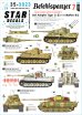画像1: STAR DECALS[SD35-3023]1/35 WWII ドイツ 指揮戦車＃7 武装親衛隊のタイガーI/タイガーII指揮戦車 (1)