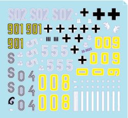 画像2: STAR DECALS[SD35-3023]1/35 WWII ドイツ 指揮戦車＃7 武装親衛隊のタイガーI/タイガーII指揮戦車