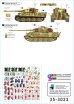 画像3: STAR DECALS[SD35-3023]1/35 WWII ドイツ 指揮戦車＃7 武装親衛隊のタイガーI/タイガーII指揮戦車 (3)