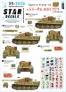 画像1: STAR DECALS[SD35-3026]1/35 WWII ドイツ 1944年フランスのタイガー重戦車＃2 第101SS重戦車大隊第2中隊のタイガーI後期型 (1)