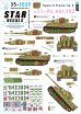 画像1: STAR DECALS[SD35-3029]1/35 WWII ドイツ 1944年フランスのタイガー重戦車＃5 1944年夏の第102SS重戦車大隊 タイガーI後期型 (1)