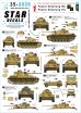 画像1: STAR DECALS[SD35-3035]1/35 WWII ドイツ スターリングラード戦線 ブラウ作戦＃2 第103戦車大隊/第116戦車大隊のII号戦車F型/III号戦車H/J/L型/IV号戦車F2型/Sd.Kfz.11/キューベルワーゲン (1)