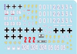 画像2: STAR DECALS[SD35-3035]1/35 WWII ドイツ スターリングラード戦線 ブラウ作戦＃2 第103戦車大隊/第116戦車大隊のII号戦車F型/III号戦車H/J/L型/IV号戦車F2型/Sd.Kfz.11/キューベルワーゲン