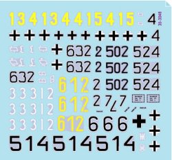 画像2: STAR DECALS[SD35-3046]1/35 WWII ドイツ 1944年ノルマンディー/フランスのIV号戦車H型/J型＃1 第11装甲師団/第21装甲師団/第130戦車教導連隊