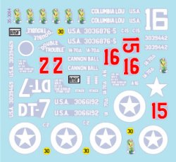 画像2: STAR DECALS[SD35-3064]1/35 WWII アメリカ ユタビーチ第70戦車大隊のM4シャーマン戦車 M4/M4ドーザー/M4A1 DD