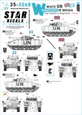 STAR DECALS[SD35-3068]1/35 現用 イギリス ボスニアのホワイトUNウォーリア チェシャー連隊のFV510ウォーリアISV