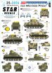 画像1: STAR DECALS[SD35-3076]1/35 WWII アメリカ リー/シャーマン/プリースト 1943年北アフリカ戦線のM3リー/M4A1シャーマン/M7プリースト (1)