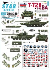 STAR DECALS[SD35-C1380]1/35 現用 ウクライナの戦争＃9 ロシア軍のT-72B(Mod.1989)/T-72BA主力戦車(2022年)