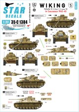 STAR DECALS[SD35-C1384]1/35 WWII ドイツ ヴィーキング師団＃5 III号戦車J型(短砲身)/J型(長砲身)/N型 コーカサス1942-43年