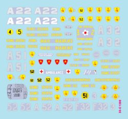 画像2: STAR DECALS[SD35-C1389]1/35 現用 テト攻勢/フエ市街戦 ベトナム戦争のアメリカ海兵隊戦闘車両 M48戦車/M67火炎放射戦車/M37トラック/M43救急車(1968年)