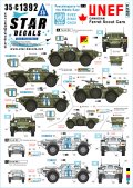 STAR DECALS[SD35-C1392]1/35 現用 中近東の平和維持軍＃3 UNEFカナダ軍のフェレットMk.1偵察車