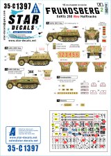 STAR DECALS[SD35-C1397]1/35 WWII ドイツ 第10SS装甲師団「フルンツベルク」の車輌＃2 Sd.Kfz.250ノイ