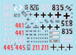 画像2: STAR DECALS[SD35-C1399]1/35 WWII ドイツ 第10SS装甲師団「フルンツベルク」の車輌＃4 III号突撃砲G型/Sd.Kfz.251 D型
