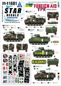 STAR DECALS[SD35-C1401]1/35 現用 ウクライナの戦争＃12 ウクライナ軍への供与車輌 YPR-765装甲兵員輸送車(2022-23年)