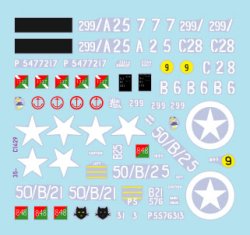 画像2: STAR DECALS[SD35-C1429]1/35 WWII イギリス D-デイのDUKW水陸両用車＃1 第50/第299総合輸送中隊