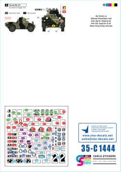 画像3: STAR DECALS[SD35-C1444]1/35 現用 イギリス ホンコンアーマー 香港のイギリスAFV＃1 フェレット/サラセン装甲車