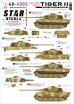 画像1: STAR DECALS[SD48-4002]1/48 WWII ドイツ 武装親衛隊のキングタイガー/タイガーII 東部戦線/ベルリン戦の第501/502/503SS重戦車大隊 (1)
