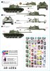 画像3: STAR DECALS[SD48-4006]1/48 現用 露/ソ 冷戦期ワルシャワ条約機構のT-55/T-54B ソビエト/ルーマニア/ポーランド/ハンガリー/東ドイツ (3)