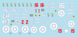 画像2: STAR DECALS[SD72-7001]1/72 WWII アメリカ ユタビーチ第70戦車大隊のM4シャーマン戦車 M4/M4ドーザー/M4A1 DD