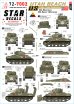 画像1: STAR DECALS[SD72-7002]1/72 WWII アメリカ ユタビーチ第746戦車大隊のM4シャーマン戦車 M4/M4ドーザー (1)