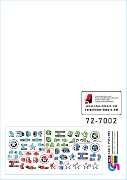 画像3: STAR DECALS[SD72-7002]1/72 WWII アメリカ ユタビーチ第746戦車大隊のM4シャーマン戦車 M4/M4ドーザー