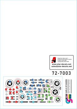 画像3: STAR DECALS[SD72-7003]1/72 WWII アメリカ オマハビーチ第741戦車大隊のM4シャーマン戦車 M4A1/M4A1ドーザー