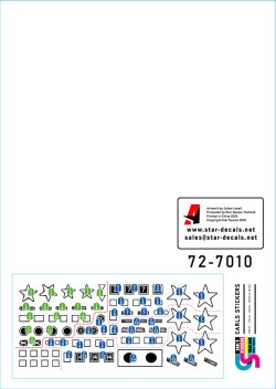 画像3: STAR DECALS[SD72-7010]1/72 WWII イギリス ビルマ戦線のM3リー イギリス/英連邦軍のM3(長砲身/短砲身)/M3A4リー