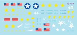 画像2: STAR DECALS[SD72-7019]1/72 WWII アメリカ リー/シャーマン/プリースト 1943年北アフリカ戦線のM3リー/M4A1シャーマン/M7プリースト