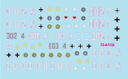 画像2: STAR DECALS[SD72-A1132]1/72 WWII ドイツ ヴィーキング師団＃4 第5SS装甲師団司令部中隊のII号戦車F型/III号指揮戦車H型/III号戦車J型 コーカサス1942-43年