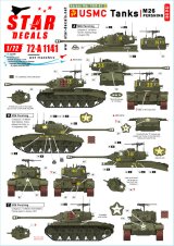 STAR DECALS[SD72-A1141]1/72 現用 朝鮮戦争＃2 アメリカ海兵隊のM26パーシング戦車