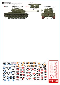 画像3: STAR DECALS[SD72-A1141]1/72 現用 朝鮮戦争＃2 アメリカ海兵隊のM26パーシング戦車