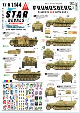 STAR DECALS[SD72-A1144]1/72 WWII ドイツ 第10SS装甲師団「フルンツベルク」の車輌＃2 III号突撃砲G型/Sd.Kfz.251 D型