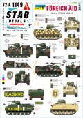 STAR DECALS[SD72-A1149]1/72 現用 ウクライナの戦争＃11 ウクライナ軍への供与車輌 M113/YPR-765装甲兵員輸送車(2022-23年)